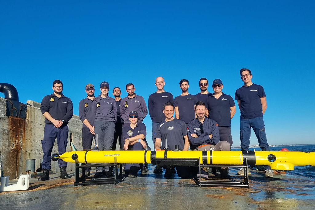 Técnicos do Instituto Hidrográfico recebem formação de AUV
