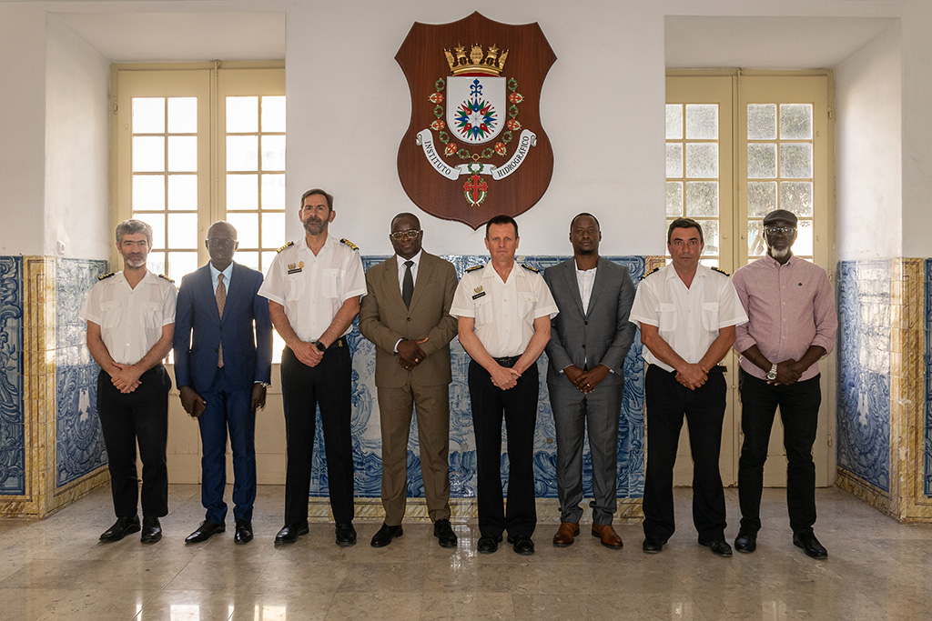 Maritime and Port Institute of the Republic of Guinea-Bissau Visits the Hydrographic Institute