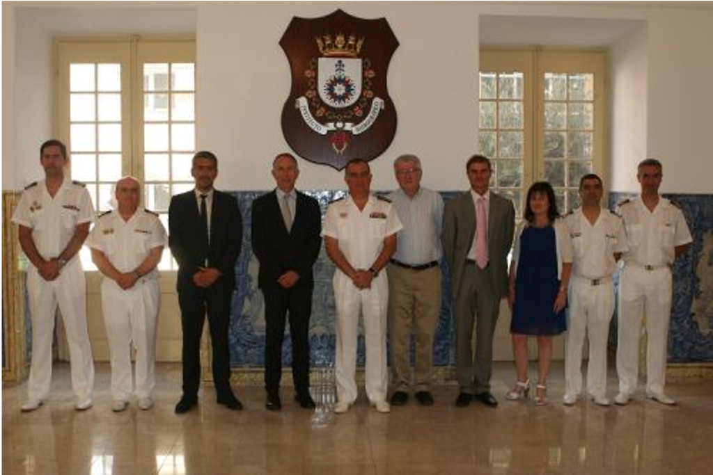  IH recebe Diretor-geral do Serviço Hidrográfico e Oceanográfico da Marinha Francesa