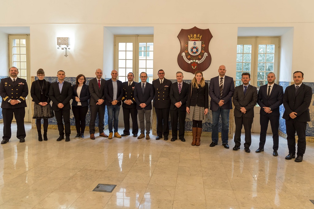 Instituto Hidrográfico recebe um grupo de participantes do European Coast Guard Functions Forum