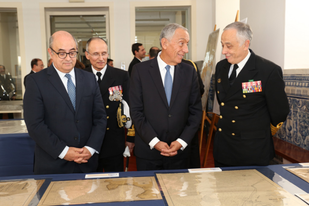 Visita de sua Excelência o Presidente da República Portuguesa no âmbito das comemorações dos 700 anos da Marinha.