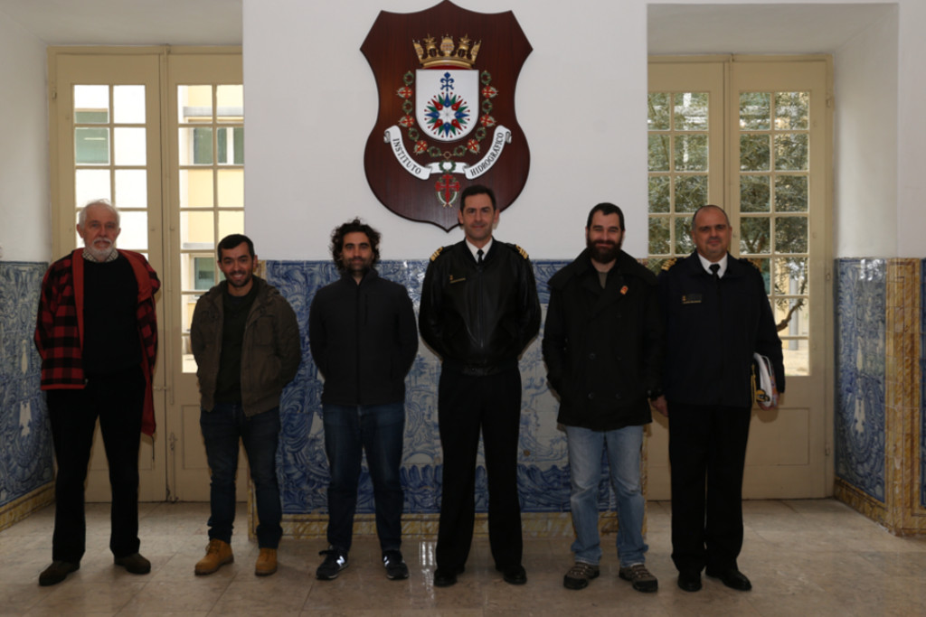 Instituto Hidrográfico recebe uma equipa da Direção Geral do Património Cultural