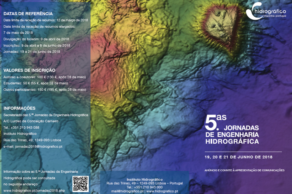 Quinta edição das Jornadas de Engenharia Hidrográfica