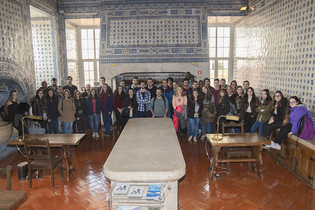 IH recebe a visita dos alunos da Disciplina de Oceanografia Geológica, da Universidade de Aveiro