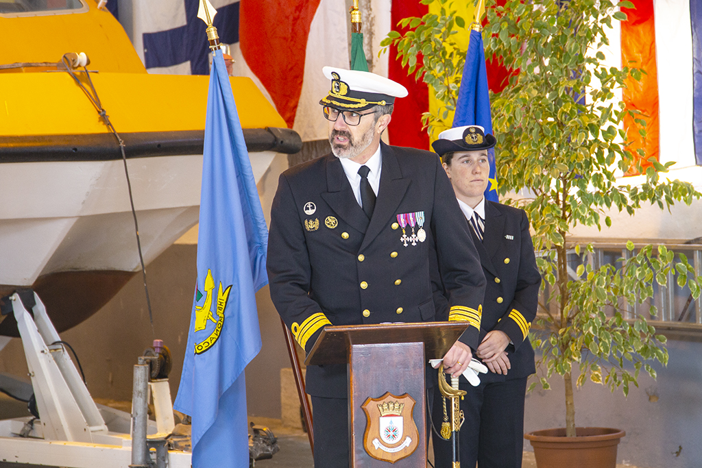 O comandante Pinto da Silva é o novo Chefe da  Brigada Hidrográfica