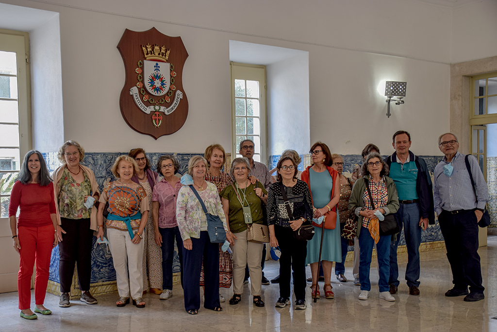 Caminheiros da Portela, Nature Club, visits the IH