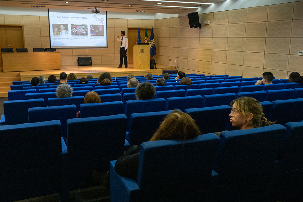 Palestra “Outubro Rosa” no Instituto Hidrográfico