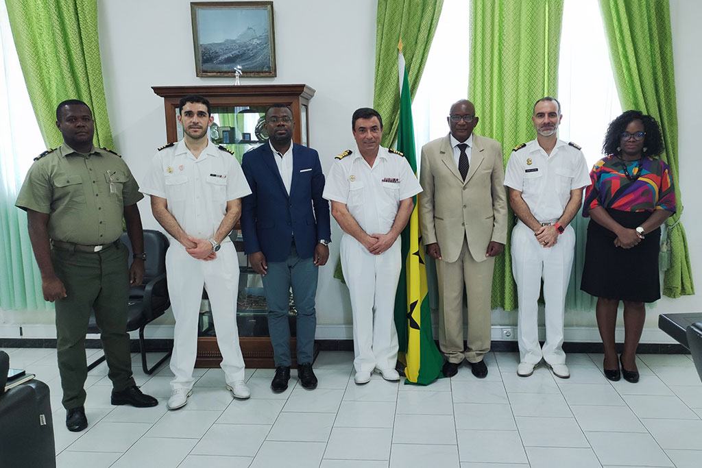 Visita técnica da Organização Hidrográfica Internacional a São Tomé e Príncipe