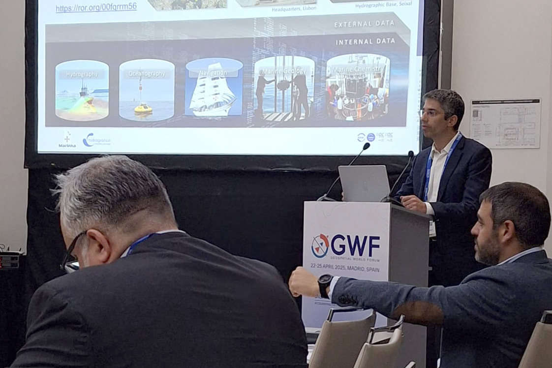 Instituto Hidrográfico participa no Geospatial World Forum 2025